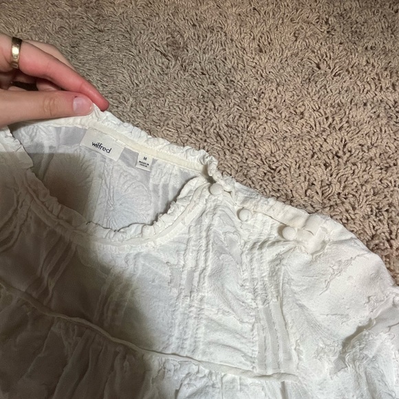 White Wilfred Lourdes Blouse - Picture 4 of 5